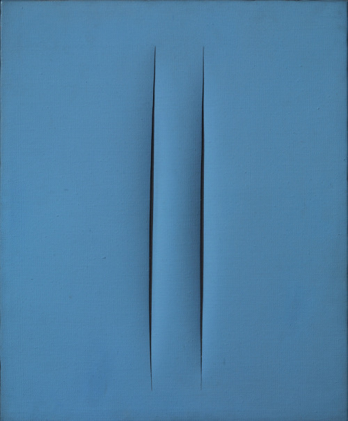 adreciclarte:Lucio Fontana - Concetto spaziale, Attese (1966)