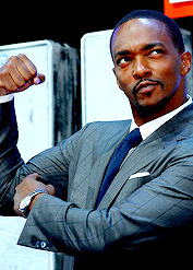 sbstianstan:  Anthony Mackie at the European premiere of “Captain America, Civil War” at Vue Westfield on April 26, 2016 in London, England 