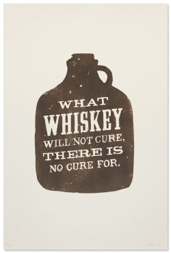 gentlemancomplex:  Whiskey is the cure