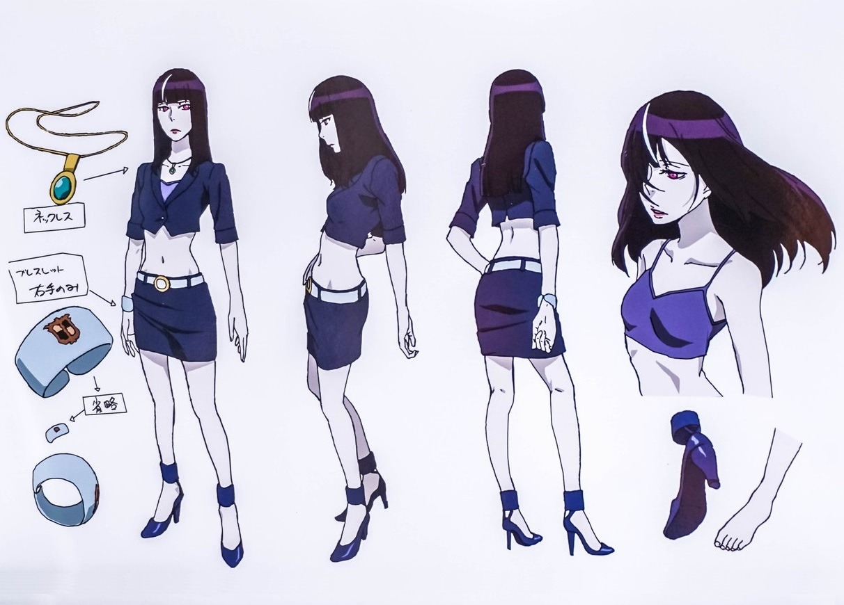 PS: pqxv tbfoa — Death Parade (デス・パレード) Model sheets by character