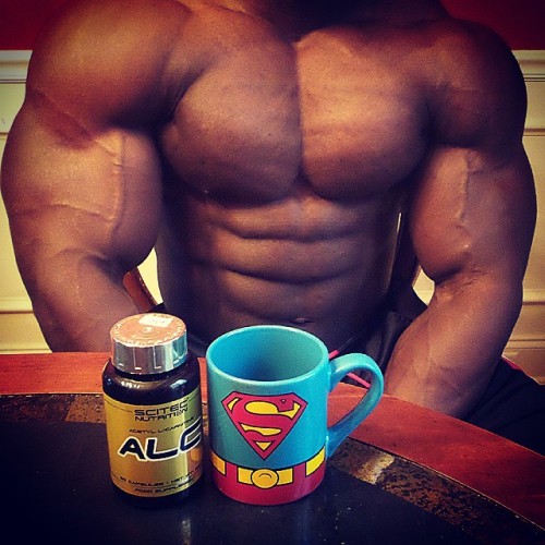 curiositymg:  He thinks it’s the supplements that are making him grow, but really it’s the mug. In a few weeks he’ll have to start dealing with heat vision and super speed.