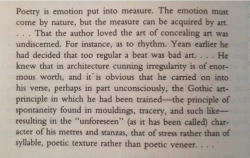 poetryismyreligion:Thomas Hardy on poetry