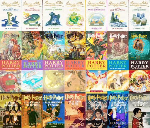 mydraco:  different Harry Potter book covers porn pictures