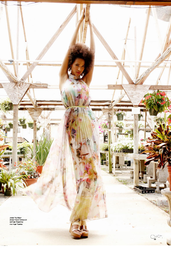 divalocity:  Ouch! Magazine: Green House | Ara Belliard   Photographed by Orlando