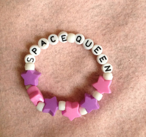 space queen bracelet! buy here: etsy.com/shop/RadicalGirls