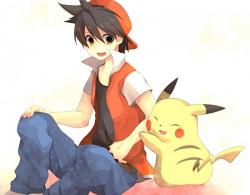 yaoispokemon:  Ohhh little Shota with his Pokemon… adorable!!! 