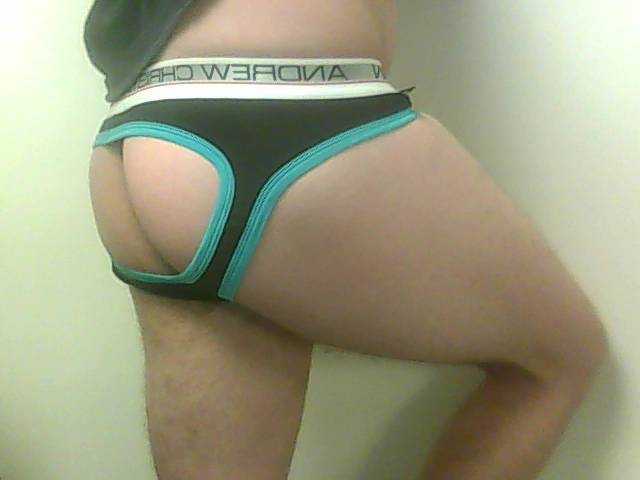 New jockstrap! The back! (waramongstthegorillas submitted)  Please don&rsquo;t