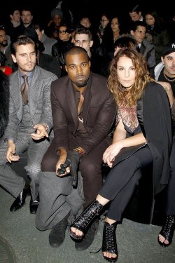 oncloud666:  Ye & Scott At The Givenchy