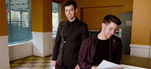 nickgallery:Jonas Brothers Joke About Pranking Each Other | Billboard