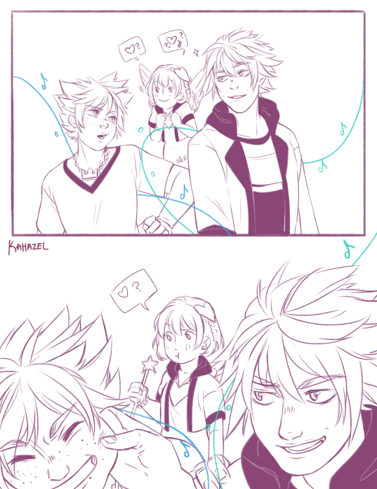 kahazel: Smol Valentine’s Day comic! 