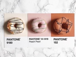 oknope:  pantone &amp; doughnuts