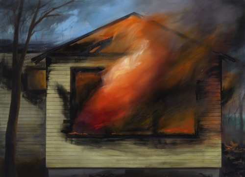 nycartscene: opens tonight, Wed, July 12, 6-8p:Brandi Twilley Where The Fire Started Sargent’s Daugh
