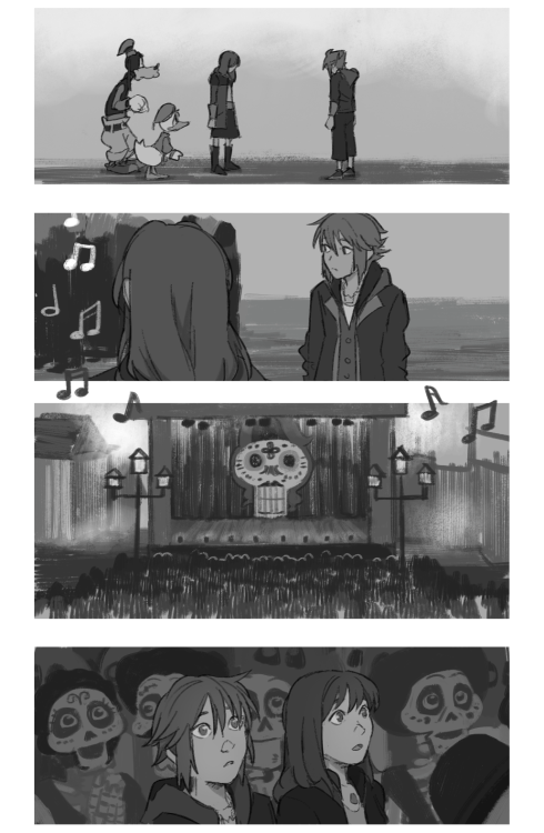 shweshisketch:It feels like ever since Sora disappeared, I’ve wanted something like this.  Coco’s La