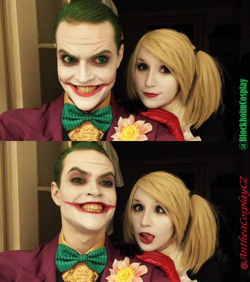 Joker and Harley Quinn - DC ComicsCosplayer: Blockholm cosplay  Cosplayer: Anthea cosplay  / &n