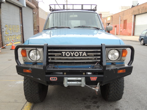 automobilist:  1980-85 Toyota Land Cruiser, Red Hook. Nothing says “here I come” like a 