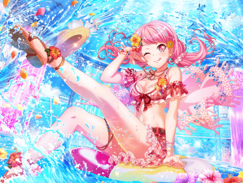  Sparkling! Seaside Flower - Limited Gacha Update 08/04The limited event Gacha, featuring Aya, Chisa