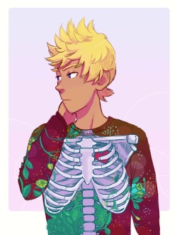 xxcastingshadows:  Saw this sweater and thought damn Roxas should wear it