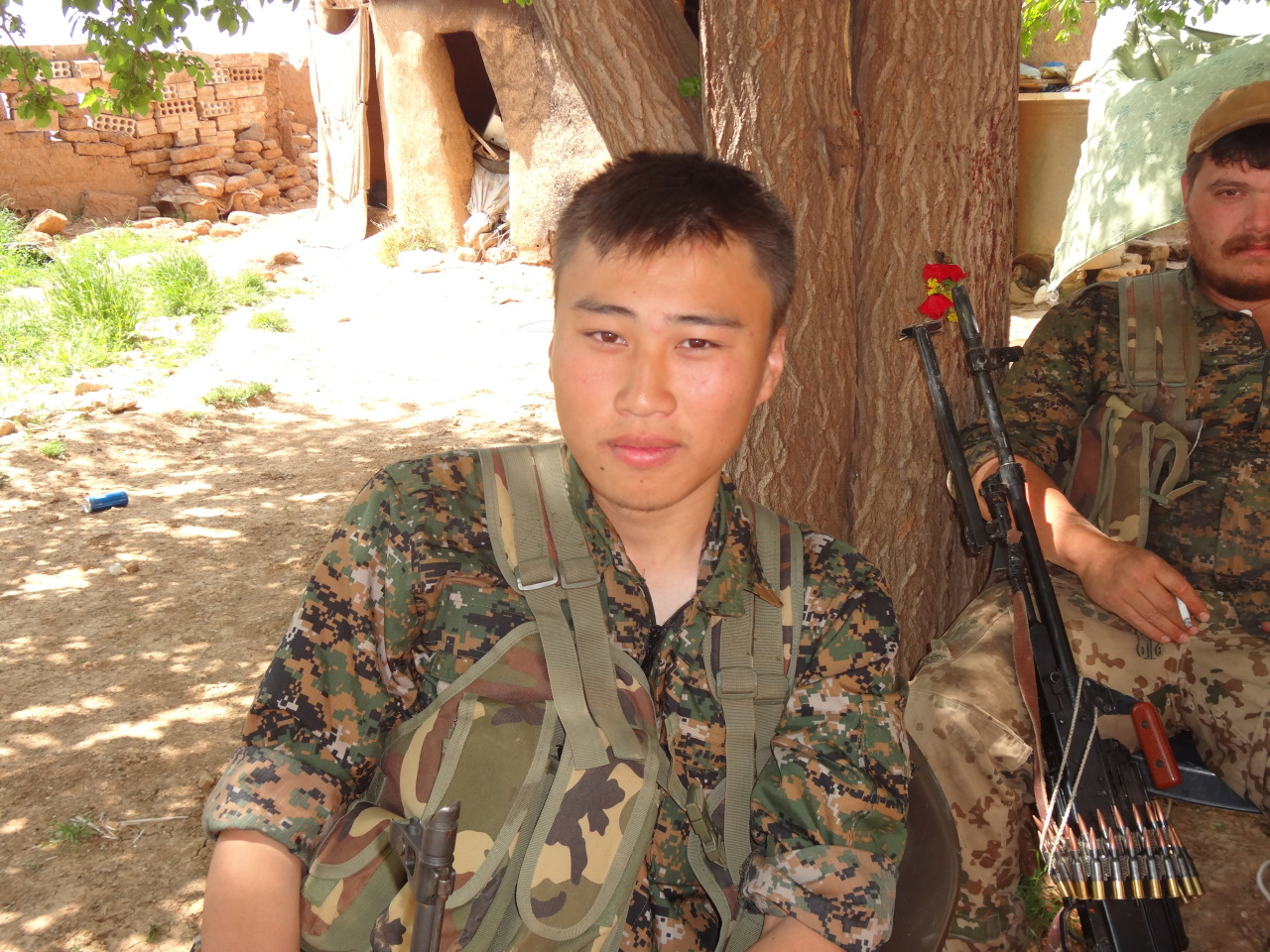 bijikurdistan:  International YPG Fighters from the USA, UK, Netherlands, Spain,