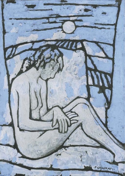 dappledwithshadow:  Felice Casorati (Italian, 1883-1963)