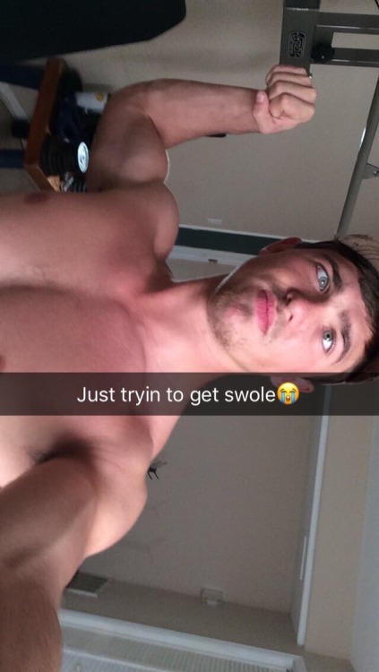 caughtjerking: I find Blake super sexy. He is only 18, 5'10 and has gorgeous eyes. He likes working out and is all natural. One time he snapped very early and I asked him why he’s up already, then he showed me his super hard on. His cock is amazing