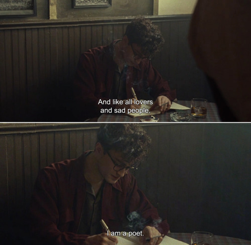 anamorphosis-and-isolate:― Kill Your Darlings (2013)Allen: And like all lovers and sad people, 