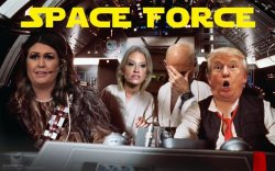 karadin:Donald Trump wants a ‘Space Force’ separate but equal to other military forces, yup.