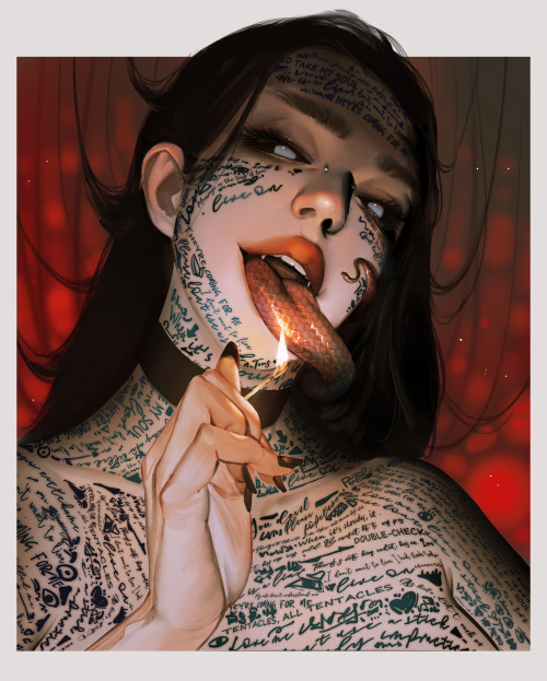 The Dark And Sinister Fantasy Themed Artworks Of Peter Xiao - Https://www.this-is-cool.co.uk/the-sinister-fantasy-creations-of-peter-xiao/