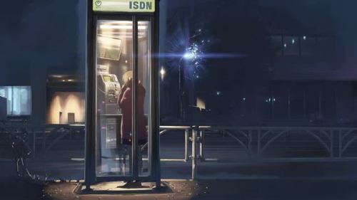 wednesdaydreams:faceless + spaces in 5 Centimeters Per Second/ 秒速5センチメートル (2007), dir. Makoto Shinka