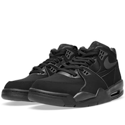 wantering-sneakers:  Nike Air Flight 89 ‘Triple Black’