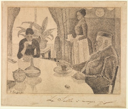 The Dining Room, Paul Signac, 1886–87, Robert Lehman CollectionRobert Lehman Collection, 1975S