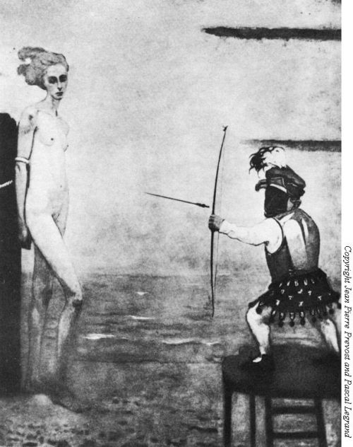 romaine brooks — the masked archer, 1910-1911
