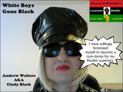 BNWO and submission by white males to our Black superiors is the future.