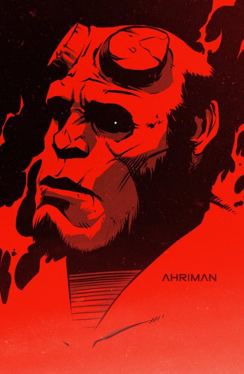 Porn photo xombiedirge:  Hellboy 2 Illustrations by Dmitry