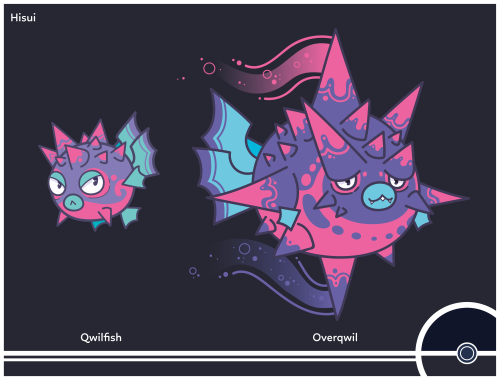 Pokemon Redesign #211-904 Hisui Form - Qwilfish, OverqwilQwilfishIf you like my work consider joinin