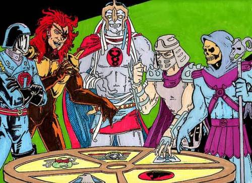 80scartoons:  (via A 1980s Cartoon Villain Round Table | The Retroist) 
