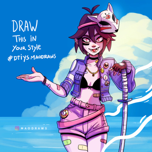  Hey everyone! I’m doing my first #drawthisinyourstyle event over at my Instagram! http://www.