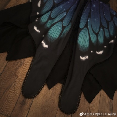 my-lolita-dress: #preview Star Fantasy Night Butterfly Punk Halloween JSKEmail me to be notified for