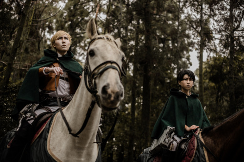 mahiru914:Levi Rivaille*YasatoErwin Smith*Keiyaphoto*Mahiru