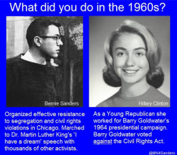 criticalthinkingsociety:  The flashback: The résumé of Bernie sanders Vs Hillary Clinton  Don’t forget to vote!!