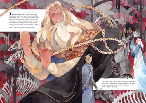 veensa: My illustrations for Valaquenta ( The Silmarillion )