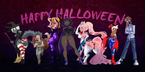 Sex numbnutus:  Halloween collab feat the Discord pictures