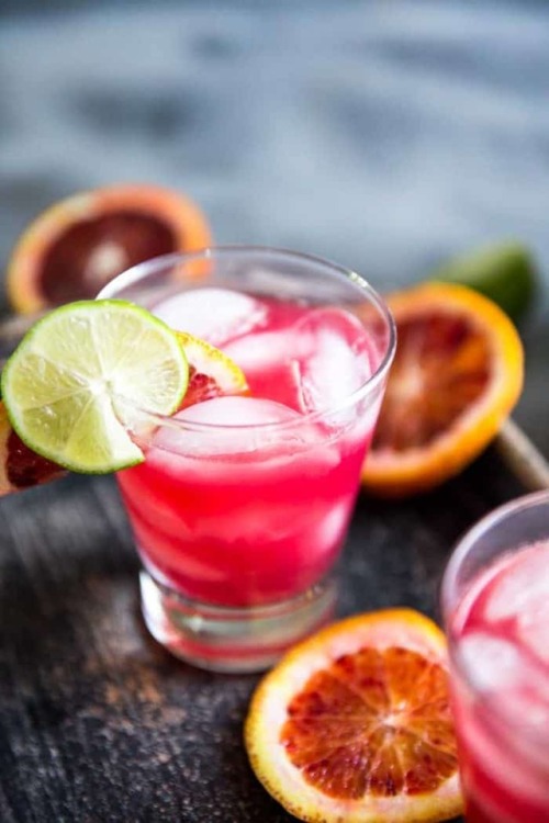 Blood Orange Crush Cocktail