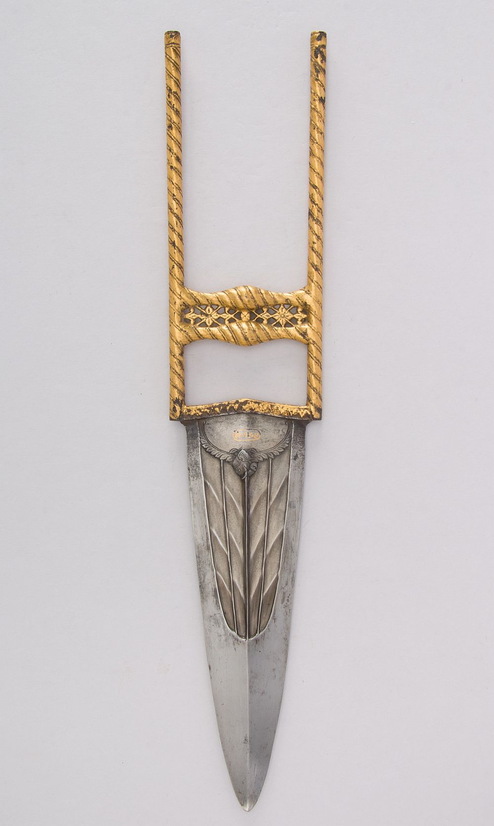art-of-swords:  Katar DaggerDated: 1852Geography: Bundi, RajasthanCulture: Indian,