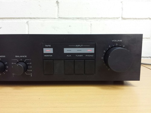 Yamaha A-300 Natural Sound Stereo Amplifier, 1983