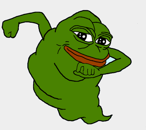 urpomulkku:  rareasspepes:  rare pepe  IDK WHY BUT I JUST STARTED CRYING OF LAUGHTER SO LOUD ITS 3AM AND MY SIS GOT PISSED AT MY LOUD LAUGHTERgotta go to sleep 