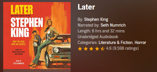 Fairy Tale Audiobook by Stephen King, Seth Numrich