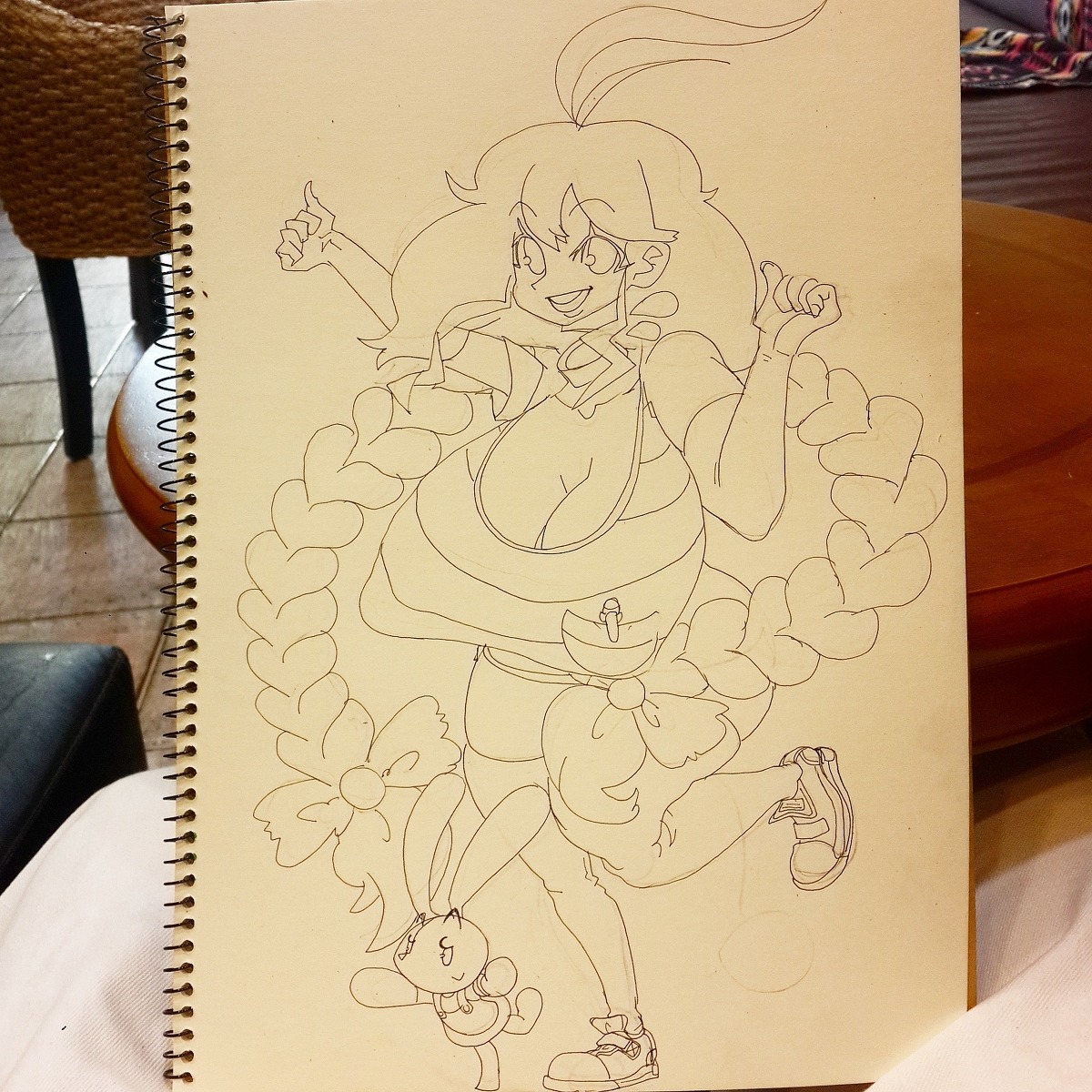 theycallhimcake:  gynoidherring:  fan art!for thecallhimcake!umm… great boob! 