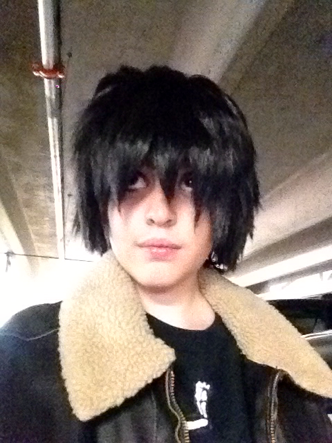 pics of my nico cosplay at dcc! better ones to follow!