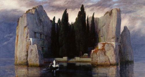 Arnold Böcklin - Isle of the Dead (Third version) - (1883)https://en.wikipedia.org/wiki/Arnold_B%C3%