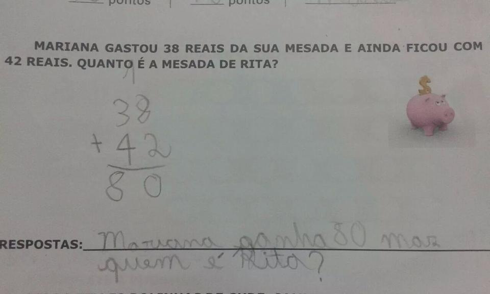 chapadera:  ALGUÉM SABE ME DIZER QUEM É RITA?